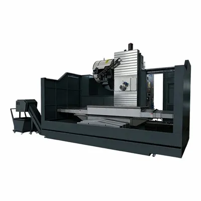 Kleine horizontale CNC-Fräsmaschine